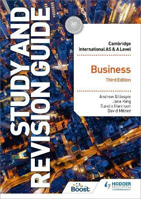 Cambridge International AS/A Level Business Study and Revision Guide Third Edition(English, Paperback, King Jane)