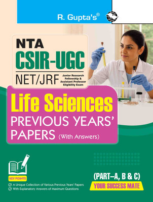 Joint CSIR-UGC NET: Life Sciences - Previous Years' Papers (Solved)(English, Paperback, Rph Editorial Board)