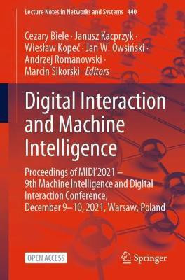 Digital Interaction and Machine Intelligence(English, Paperback, unknown)