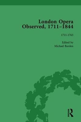 London Opera Observed 1711-1844, Volume I(English, Hardcover, unknown)