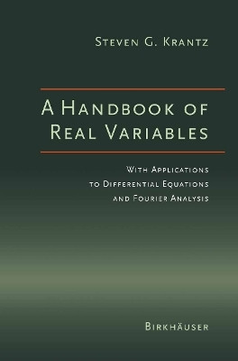 A Handbook of Real Variables(English, Paperback, Krantz Steven G.)
