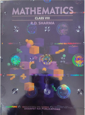 Mathematics Class 8th - CBSE Examination 2025-26(Paperback, R.D. Sharma)