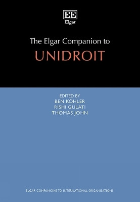 The Elgar Companion to UNIDROIT(English, Hardcover, unknown)