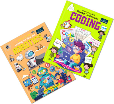 STEM Activity Book Upskilling the Generation Coding + Robotics (Set of 2)(Paperback, BOOKFORD)