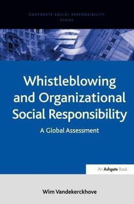 Whistleblowing and Organizational Social Responsibility(English, Hardcover, Vandekerckhove Wim)