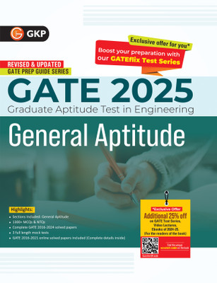 Gate 2025 - General Aptitude - Guide(English, Paperback, Garg Vinit)