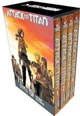 Attack On Titan Season 1 Part 1 Manga Box Set(English, Paperback, Isayama Hajime)