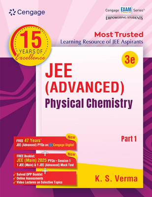 JEE Advanced Physical Chemistry: Part 1 with Free Online Assessments and Digital Content (Concept videos and Solution videos) 2025(Paperback, B.M SHARMA)