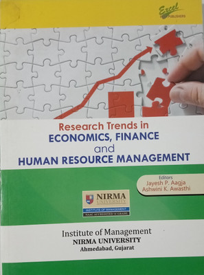 Research Trends in Economics, Finance and Human Resource Management(Paperback, Editors : Prof. Ashwini K. Awasthi, Jayesh P.Aagja)