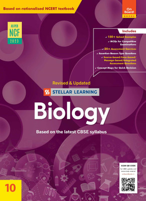 On Board! Revised Stellar Learning Biology 10 By Ratna Sagar(Paperback, Our Experts)