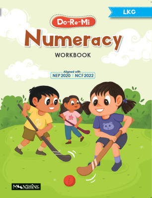 Moonshine DO-RE-MI LKG Mathematics | Numeracy Work Book – Fun Math & Counting Activities for Preschool & Kindergarten Kids | Early Learning Numbers, Shapes & Basic Arithmetic (Ages 3–5 Years, Level 2)(Paperback, Moonshine Education)