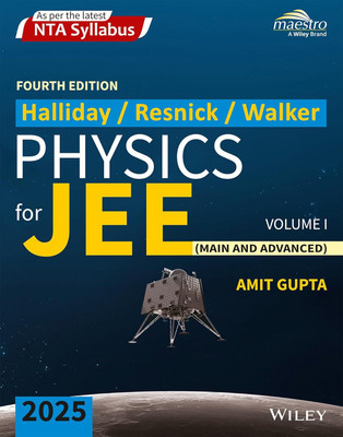 Halliday / Resnick / Walker Physics for Jee (Main & Advanced), Volume(English, Paperback, unknown)
