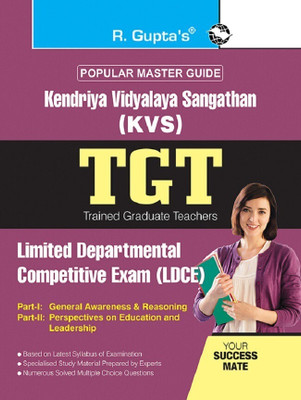 KVS: TGT Limited Departmental Competitive Exam (LDCE) Part I & Part II(English, Paperback, RPH Editorial Board)