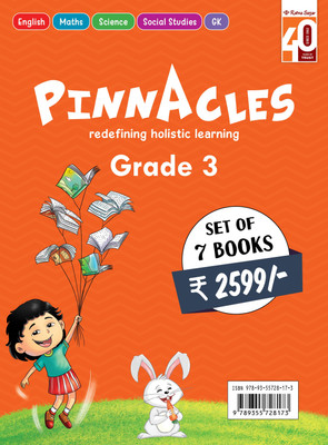 Pinnacles Grade 3 (English, Maths, Science, Social Studies, GK), an Integrated Term Series - Ratna Sagar(Paperback, Our Experts)