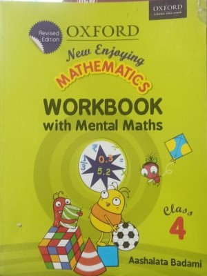 NEW ENYOJING MATHEMATICS WORKBOOK WITH MENTAL MATHS CLASS-4(Paperback, AASHALATA BADAMI)