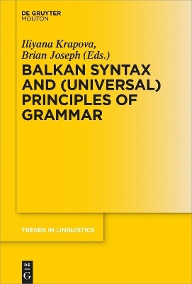 Balkan Syntax and (Universal) Principles of Grammar(English, Electronic book text, unknown)