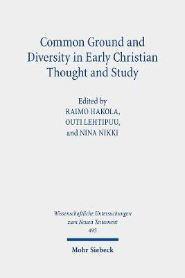 Common Ground and Diversity in Early Christian Thought and Study(English, Hardcover, unknown)