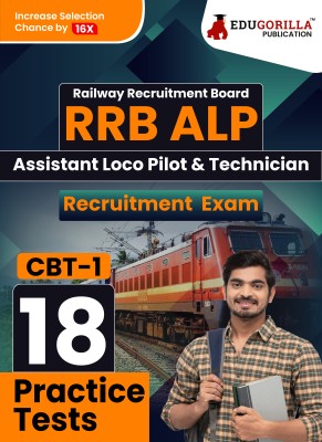 Rrb Alp - Assistant Loco Pilot/Technician  - 2024 : CBT 1 (English Edition) | 18 Practice Tests (1300+ Solved MCQs) with Free Access To Online Tests(English, Paperback, Manglik Rohit)