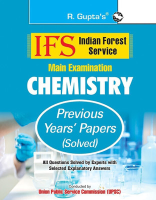 IFS � Chemistry (Main Exam) Previous Years' Papers (Solved)(English, Paperback, RPH Editorial Board)