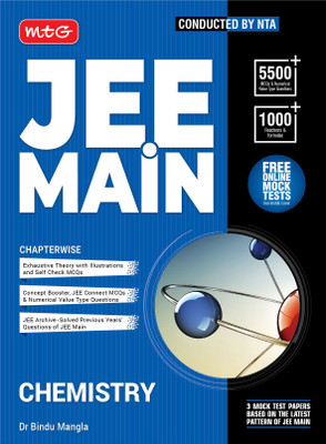MTG JEE Main Chemistry Chapterwise Theory with MCQs Book For 2025 Exam | Previous Year Solved Question Paper (PYQs), 1000+ Formulae, Derived Concepts & Free Online Mock Tests(Paperback, Dr.Bindu Mangla)