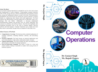 COMPUTER OPERATIONS  - B5 Size(Paperback, Dr. Gurjeet Singh, Ms. Rupali Chopra)