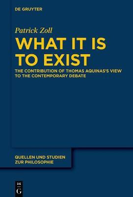 What It Is to Exist(English, Electronic book text, Zoll Patrick)