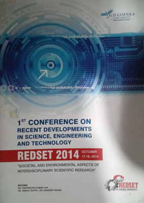 Recent Developments in Science, Engineering and Technology(REDSET 2014)(Paperback, Editors : Dr.Deependra Kumar Jha, Dr.Anshu Gupta, Dr.Sandeep Nagar)