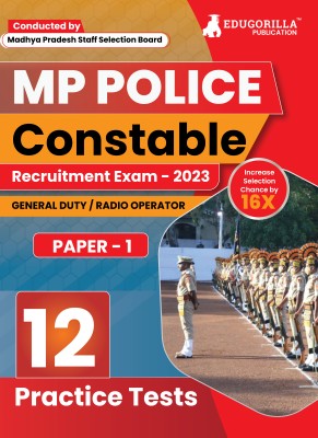 MP Police Constable Recruitment Exam Book  - 2024 | General Duty (GD), Radio Operator Paper 1 | 12 Practice Tests with Free Access to Online Tests(English, Paperback, Manglik Rohit)