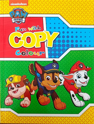 Paw Patrol Fun with Copy Colour Drawing Book(Paperback, Amisee Educational Aids LLP)