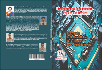 Introduction to Semiconductor Physics and Devices(Paperback, Dr. K. Vijetha, Dr. S. Murali Mohan, Mr. R. Tharun, Dr. C. Srinivasa Murthy)
