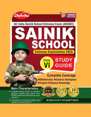 Chakshu Sainik School Class 6th Complete Study Guide Book For 2025 Exam(Paperback, Chakshu Panel Of Expert)