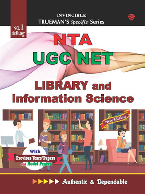Trueman's NTA UGC NET Library And Information Science | Covers 3300+ MCQ's with Answers & Important Solutions | For Examination June 2024 2023 Edition(English, Paperback, Trueman)
