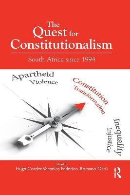 The Quest for Constitutionalism(English, Paperback, Corder Hugh)