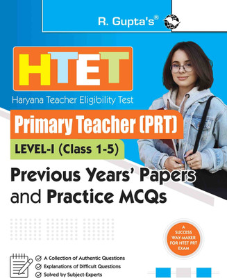 HTET Primary Teacher (PRT) Previous Years' Papers & Practice MCQs (Level-1) (Class I-V)(English, Paperback, RPH Editorial Board)