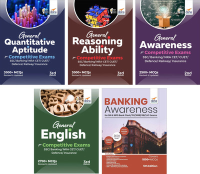 Study Package for Ibps/ Sbi/ Rbi Bank Clerk/ Po Exams(English, Paperback, unknown)