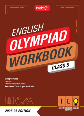 MTG International English Olympiad (IEO) Workbook Class 5 - Chapterwise MCQs, Previous Years Solved Paper & Achievers Section - SOF Olympiad Books For 2025-26 Exam(Paperback, ZARRIN ALI KHAN)