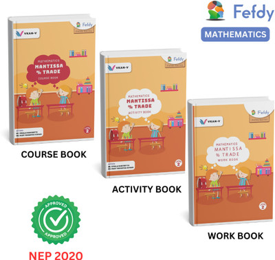 FEFDY MATHEMATICS BOOKS | KINDERGARTEN | FEFDY BOOKS |
LKG | COURSE,ACTIVITY,WORK BOOK  - MATHS BOOK(Paperback, DR VIMALA RANI BRITTO)