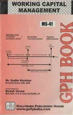 MS-41 Working Capital Management(English, Paperback, Kochhar Sudhir)