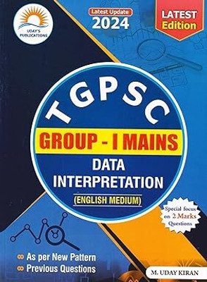 TGPSC Group-I Mains Data Interpretation & Problem Solving 2024 (English Medium)(Paperback, M. Uday Kiran)
