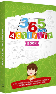 365 Days Activity Book(English, Hardcover, unknown)