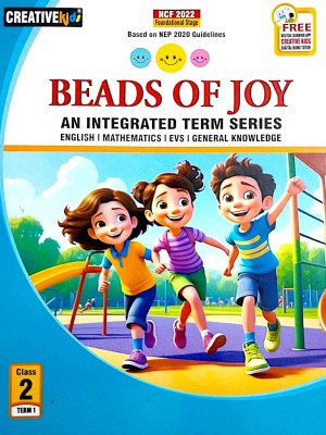 CREATIVEKIDS BEADS OF JOY CLASS 2 TERM 1 ( AN INTEGRATED TERM SERIES )(Paperback, VINITA KUMAR)