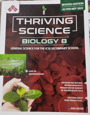 Thriving science biology class 8(Paperback, Dr. Saudamini agarwal)
