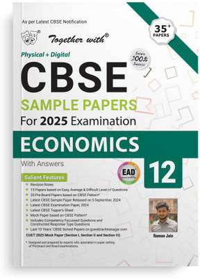 Cbse Sample Papers Economics 12(English, Paperback, Jain Naman)