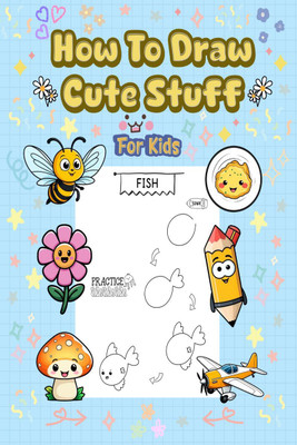 How To Draw Cute Stuff  - 101 Simple & Easy Step-by-Step Guide To Draw Everything For Kids (Kawaii World)(English, Paperback, Alex Lawrence)