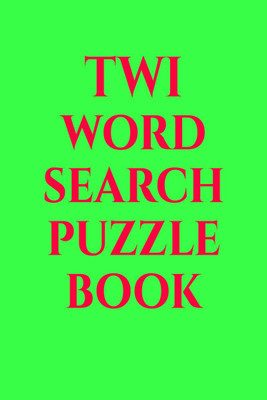 TWI word search puzzle book(English, Paperback, Gss)