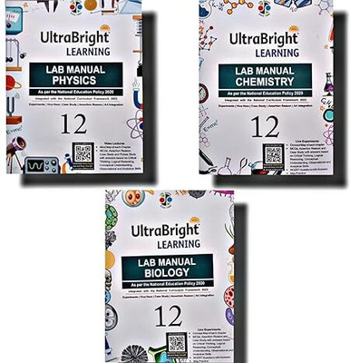 Ultra Bright Learning Lab Manual Physics, Chemistry and Biology Class 12 Combo Set Of 3 Books(Paperback, DEEPU PARKASHAN)
