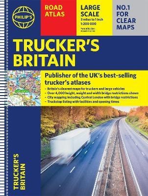 Philip's Trucker's Road Atlas of Britain(English, Spiral bound, Philip's Maps)