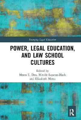 Power, Legal Education, and Law School Cultures(English, Paperback, unknown)