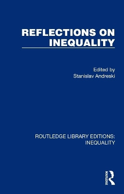 Reflections on Inequality(English, Paperback, unknown)