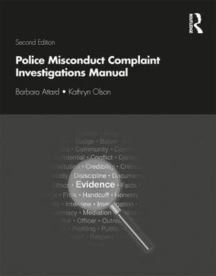 Police Misconduct Complaint Investigations Manual(English, Paperback, Attard Barbara)